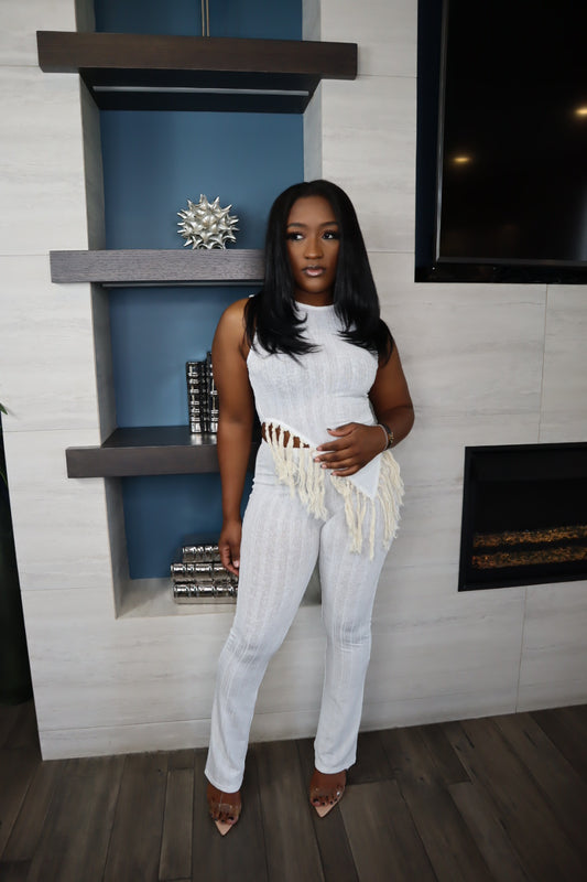 Fall In Line Pants Set